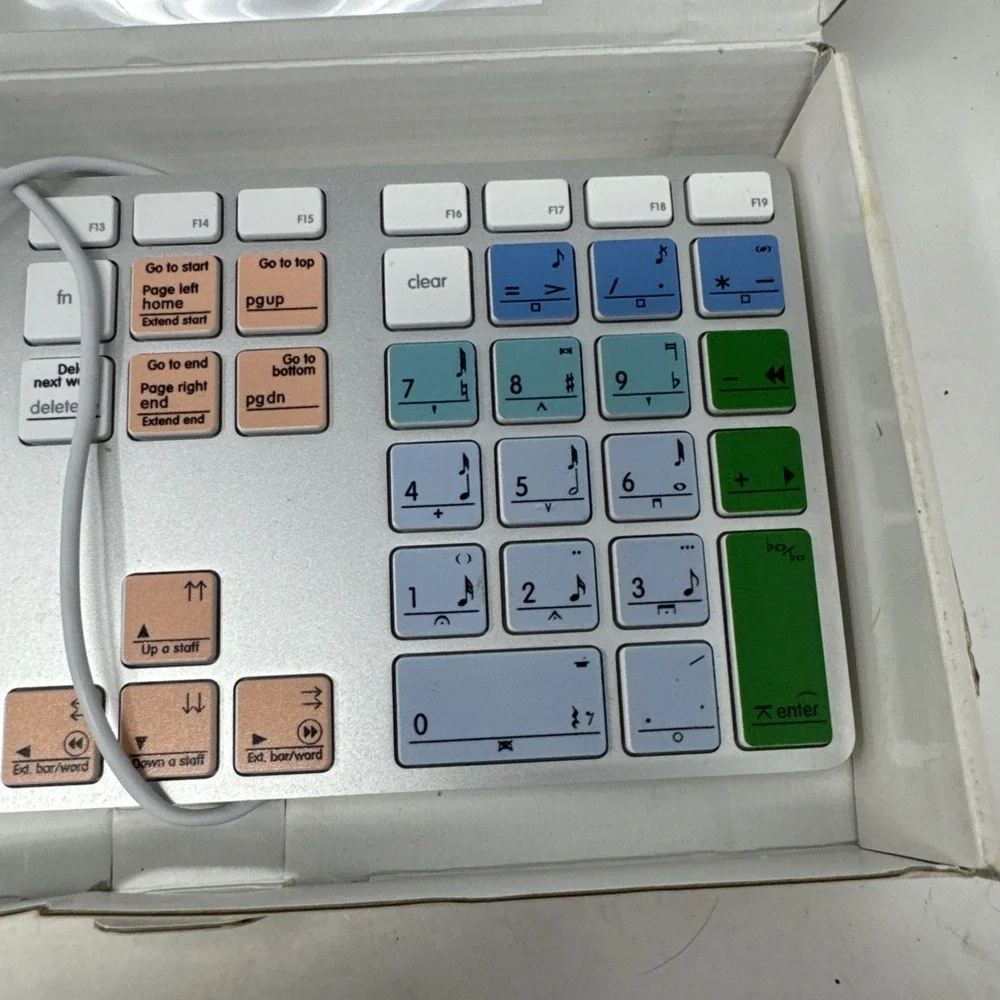 LogicKeyboard Sibelius 7‎ Mac OSX Shortcut Advance Line LKBU-SIB-AM89-US